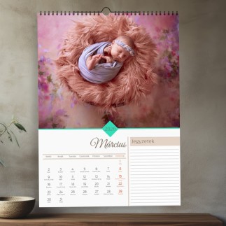 Jegyzetelhető családi naptár | MyPrintPix