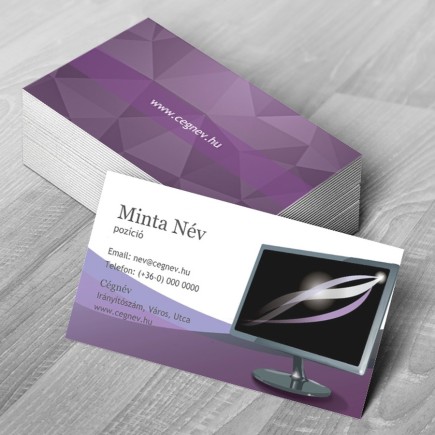 Tarzicia névjegykártya | MyPrintPix
