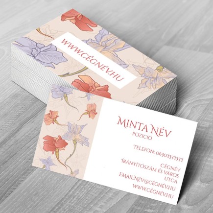 Zoe névjegykártya | MyPrintPix