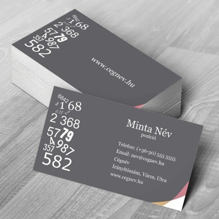 Pelágia névjegykártya | MyPrintPix