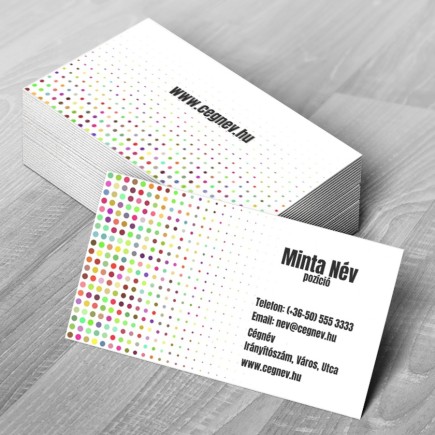 Deziderata névjegykártya | MyPrintPix
