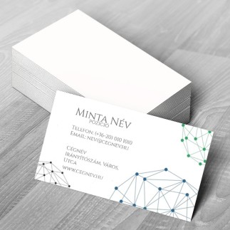 Dafna 3D UV lakk névjegykártya | MyPrintPix