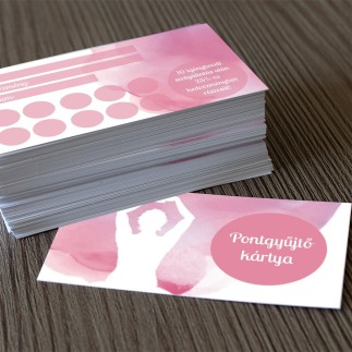 Pontgyűjtő kártya - Zinajda