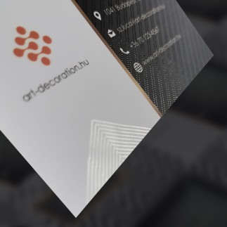 Metta 3D UV lakk névjegykártya | MyPrintPix