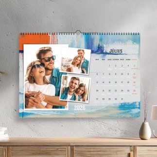 Damisz családi fényképes naptár | MyPrintPix