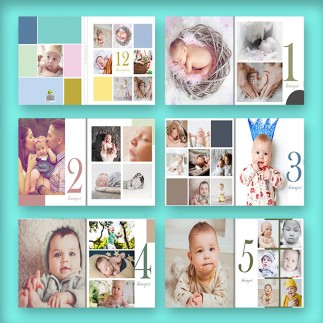 Aidos babafotókönyv családi emlékekhez | MyPrintPix