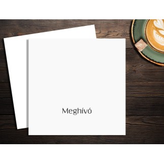 Szerkeszthető esküvői meghívó | MyPrintPix
