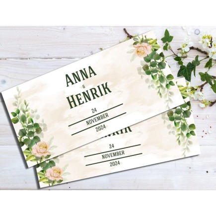 Pénelope esküvői meghívó | MyPrintPix