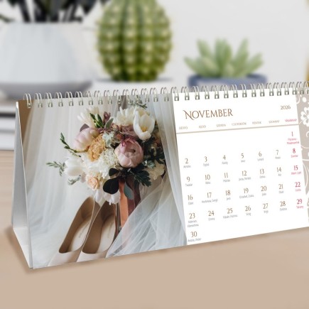 Esküvőnk napja fényképes naptár | MyPrintPix
