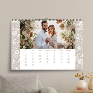 Esküvőnk napja fényképes naptár | MyPrintPix