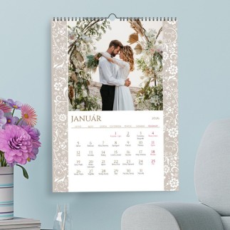 Esküvőnk napja fényképes naptár | MyPrintPix