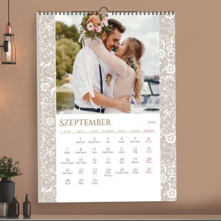 Esküvőnk napja fényképes naptár | MyPrintPix