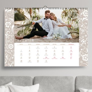 Esküvőnk napja fényképes naptár | MyPrintPix