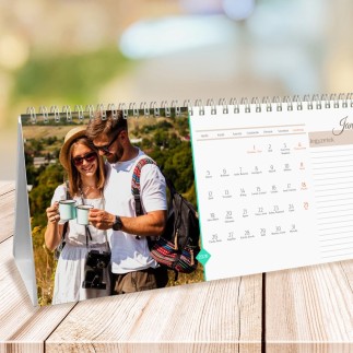 Jegyzetelhető naptár fotókkal | MyPrintPix
