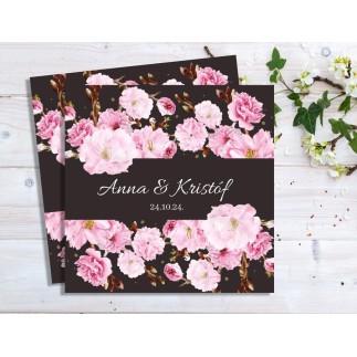 Blossom esküvői meghívó | MyPrintPix