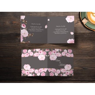 Blossom esküvői meghívó | MyPrintPix