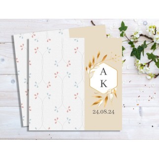Atina esküvői meghívó | MyPrintPix