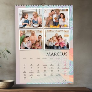 Wanda családi fényképes naptár | MyPrintPix