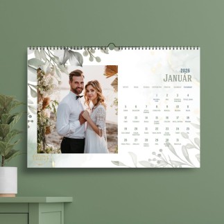 Date esküvői fényképes naptár | MyPrintPix