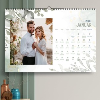 Date esküvői fényképes naptár | MyPrintPix