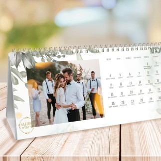 Date esküvői fényképes naptár | MyPrintPix