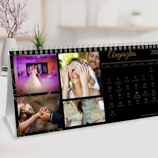 Clare esküvői naptár saját fotókkal | MyPrintPix