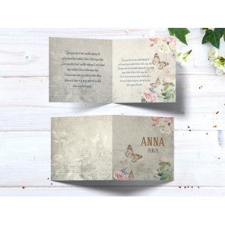 Vinta esküvői meghívó | MyPrintPix