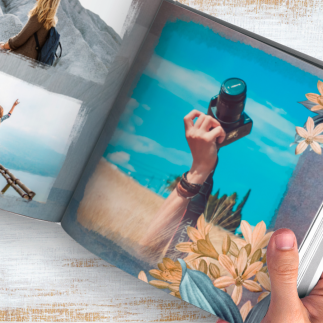 Vintage Dreams prémium családi fotókönyv | MyPrintPix