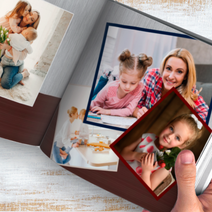 Slim Silver prémium esküvői fotókönyv | MyPrintPix