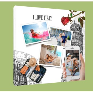 I love Italy fotókönyv olasz úti emlékekhez | MyPrintPix