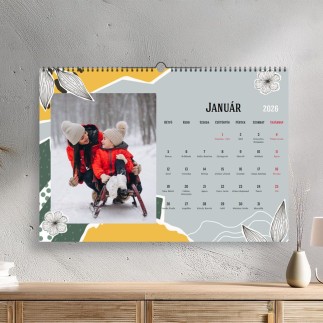 Halo naptár saját fotókkal | MyPrintPix