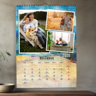 Damisz naptár családi emlékekhez | MyPrintPix