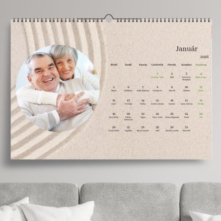 Zen kert naptár saját fotókkal | MyPrintPix