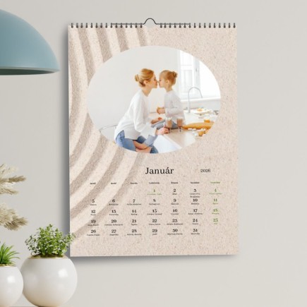 Zen kert fényképes naptár családoknak | MyPrintPix