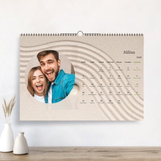 Zen kert fényképes naptár családoknak | MyPrintPix
