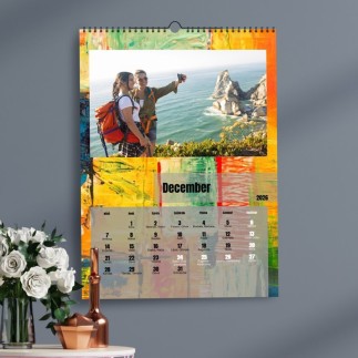 Colored naptár családi emlékekhez | MyPrintPix