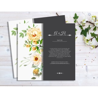 Sosana esküvői meghívó | MyPrintPix