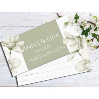 Aello RSVP kártya esküvőre | MyPrintPix