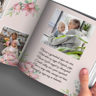 Édesanyámnak fotókönyv Anyák napi ajándék | MyPrintPix