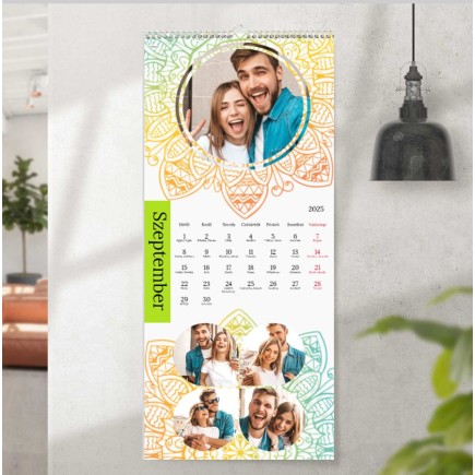 XXL Mandala családi tervező naptár | MyPrintPix