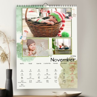 Ambrus A4 családi fényképes naptár | MyPrintPix