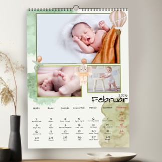 Ambrus A3 családi fényképes naptár | MyPrintPix