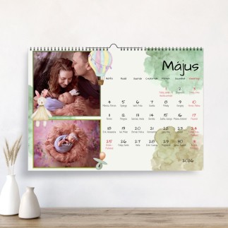 Ambrus A3 családi fényképes naptár | MyPrintPix
