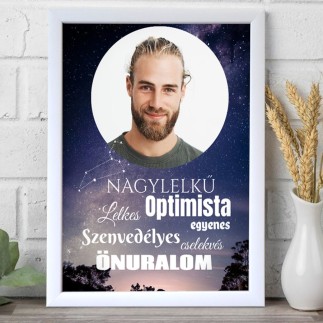 Oroszlán csillagjegyes fotókollázs | MyPrintPix