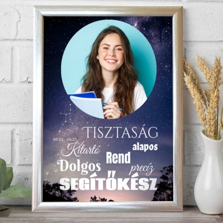 Szűz csillagjegyes fotókollázs | MyPrintPix