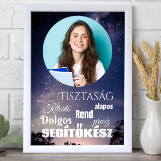 Szűz csillagjegyes fotókollázs | MyPrintPix