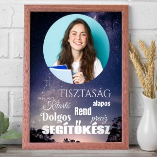 Szűz csillagjegyes fotókollázs | MyPrintPix