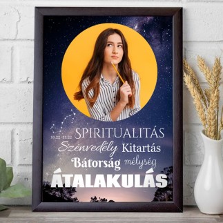 Skorpió csillagjegyes fotókollázs | MyPrintPix