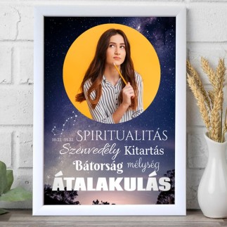 Skorpió csillagjegyes fotókollázs | MyPrintPix