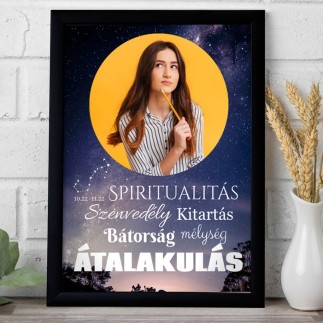 Skorpió csillagjegyes fotókollázs | MyPrintPix